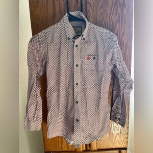 Wrangler button down long sleeve shirt